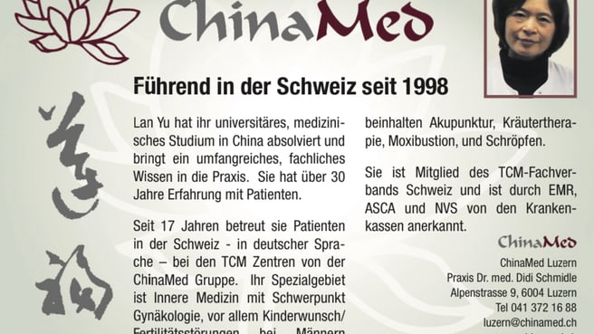 Image ChinaMed Partner Luzern AG