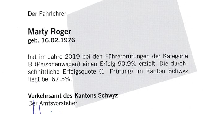 Image Fahrschule Roger Marty