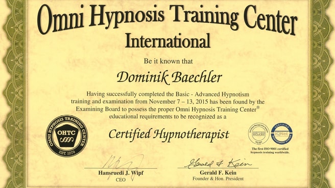 Bild Hypnose - Baechler