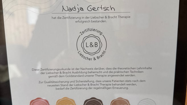 Praxis für manuelle Therapien Gertsch Nadja image