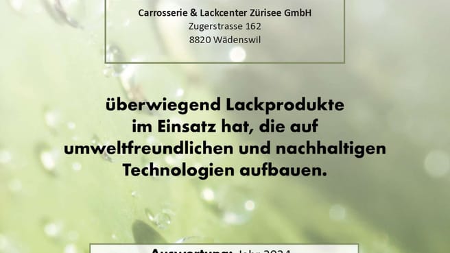 Image CARROSSERIE & LACKCENTER ZÜRISEE GmbH