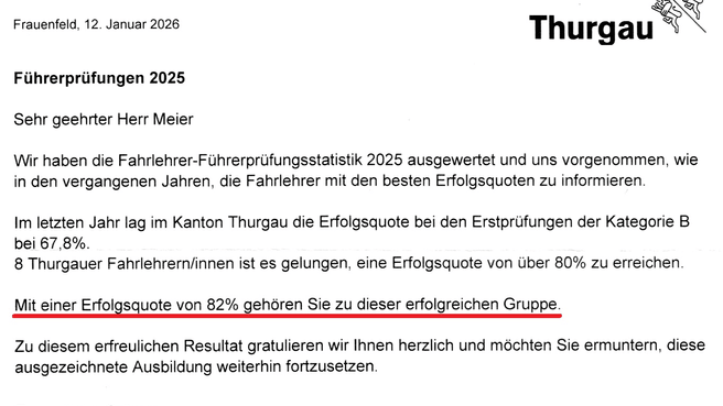 Bild FAHRSCHULE DANIEL MEIER bis 94% Erfolgsquote