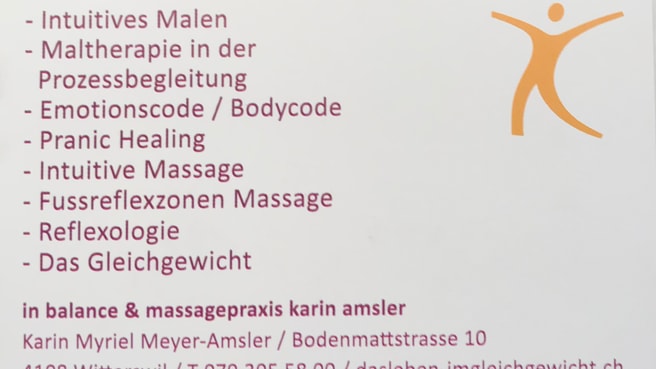 Immagine Amsler Karin in Balance&Massagepraxis
