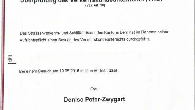 Image Denise Peter Fahrschule