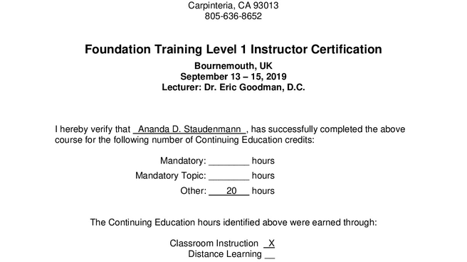 Bild ananda - ganzheitliche körpertherapien und trainings