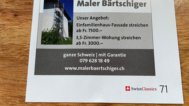 Immagine Malergeschäft & Tapeziergeschäft Bärtschiger Zürich