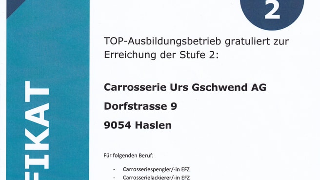 Image Carrosserie Urs Gschwend AG