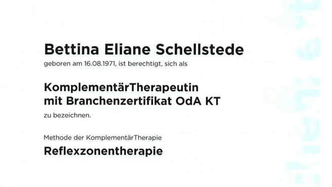 Fussenergetik Bettina Schellstede image