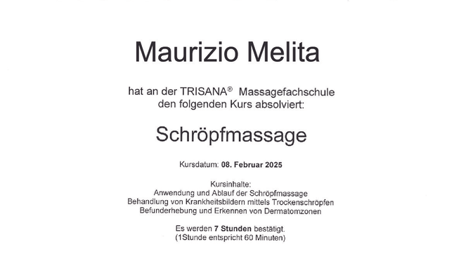 Bild MM Massagetherapie;   & Relaxmassagen;   Körpertherapien & Sporttherapien/ Fitpass Mitglied
