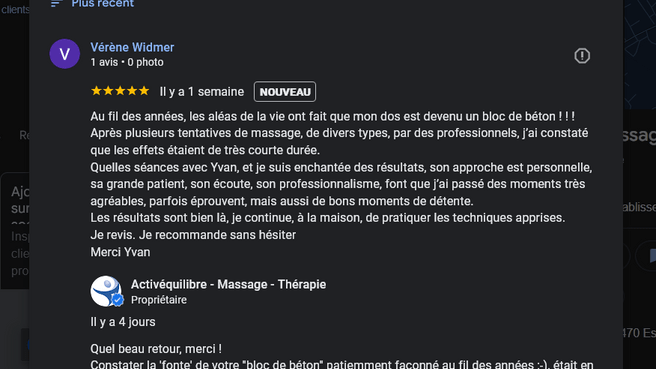 Image Activéquilibre - Massage - Thérapie