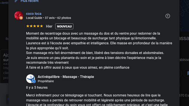 Image Activéquilibre - Massage - Thérapie