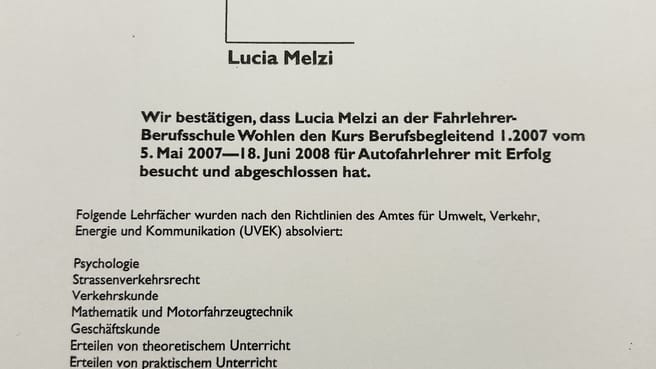 Bild Fahrschule Lucia Melzi