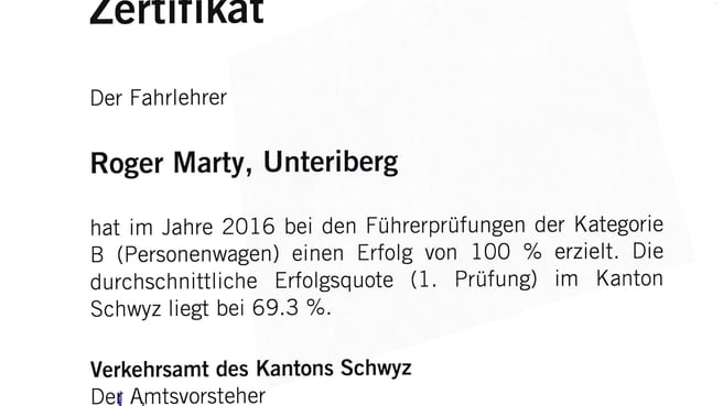 Bild Fahrschule Roger Marty