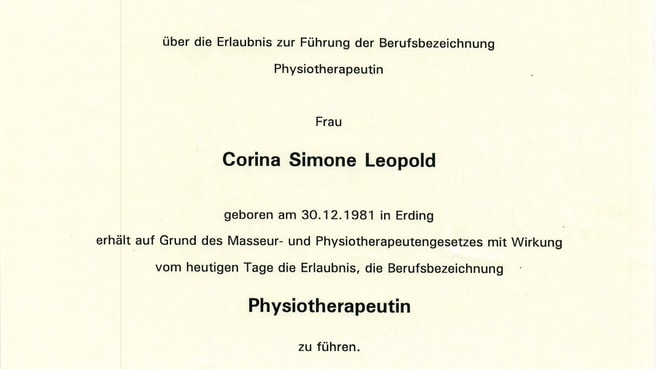 Image Physiotherapie Schleiss