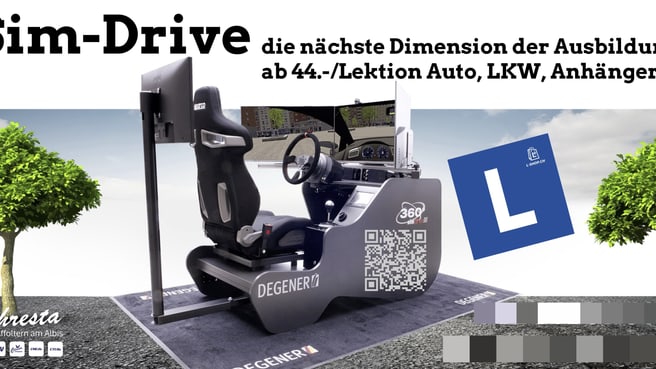 Bild Fahrschulsimulator SimDrive