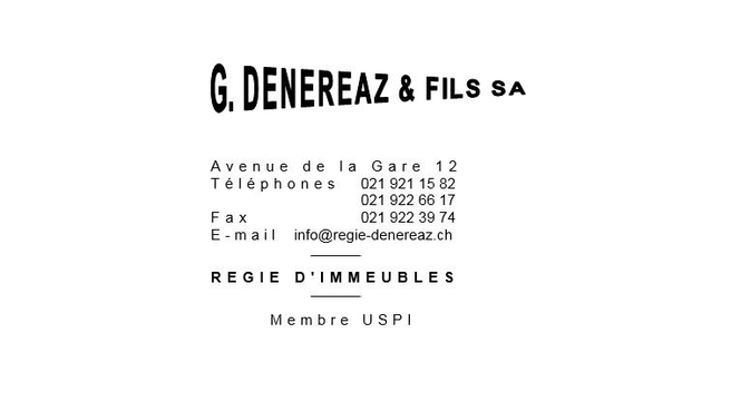 Image Dénéréaz G. et Fils SA
