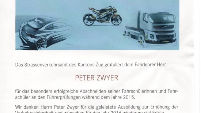 Image e drive Fahrschule Peter Zwyer