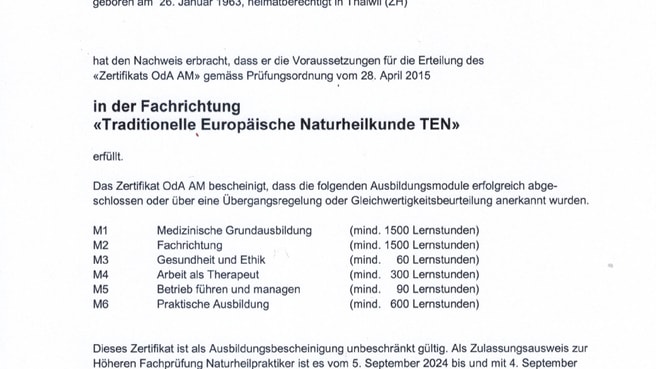 Bild Gesundheitspraxis Käser