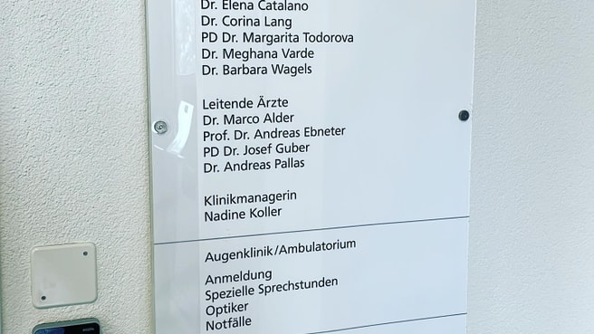 Bild Augenklinik Thurgau
