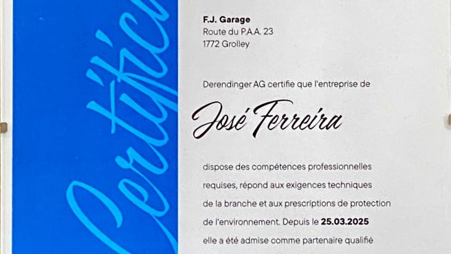 Image F.J. Garage Carrosserie