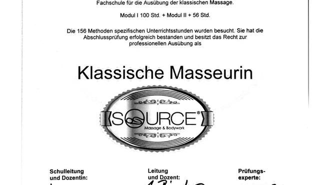 Massage Andenmatten image