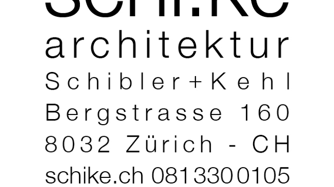 Image schi.ke Architektur Schibler + Kehl