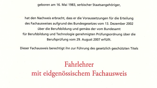 Immagine Thurgo Fahrschule