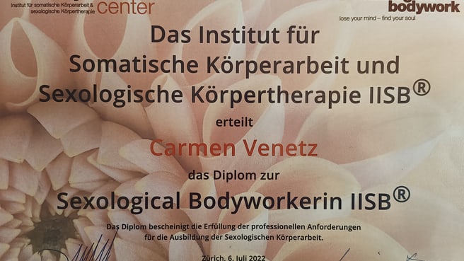 Sexologische Körpertherapie- somatische Sexualberatung- Körperarbeit image