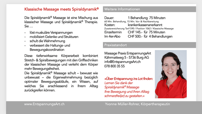 Image Massage Praxis EntspannungsART