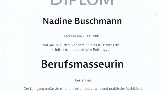 Image Ganzheitliche Massagepraxis Kraft und Balance