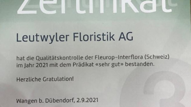 Image Atelier Leutwyler - Blumen in Ebikon und Luzern -Fleurop Partner