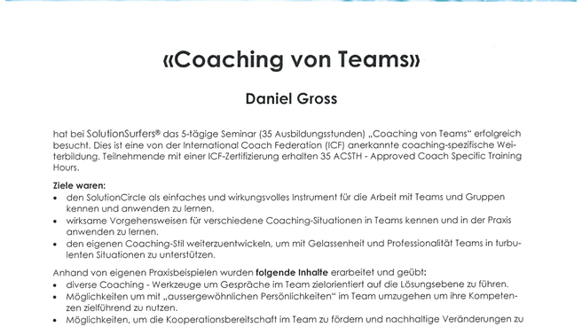 Immagine GROSS COACHING