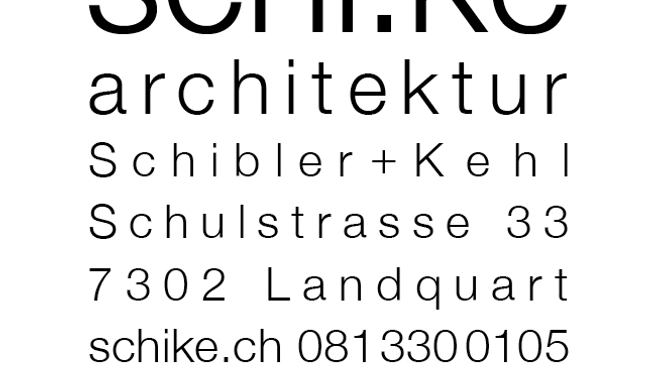 Bild schi.ke Architektur Schibler + Kehl