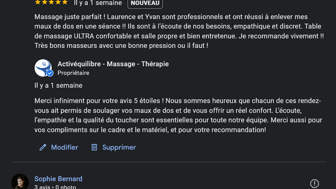 Image Activéquilibre - Massage - Thérapie