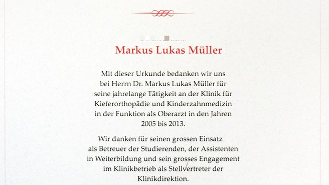 Immagine Müller - Kieferorthopädie