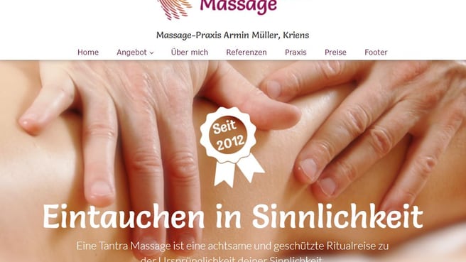 Image Armin Müller | Tantramassage | Sexualität- und Liebescoaching