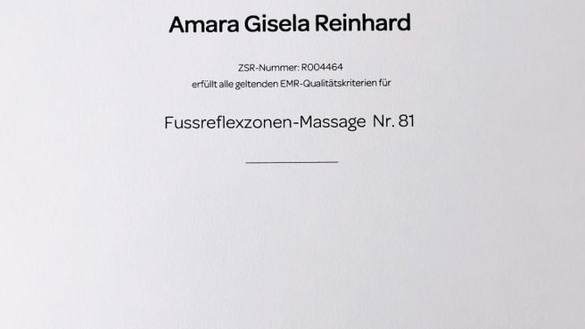 Immagine Amara Reinhard - Massagepraxis