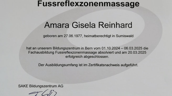 Amara Reinhard - Massagepraxis image
