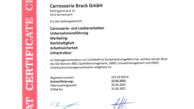 Bild Carrosserie Brack GmbH