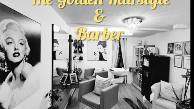 The Golden Hairstyle & Barber by V. Egli image