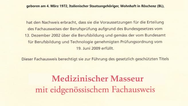 Image MM Massagentherapie MM Rehatherapien MM Körpertherapien & MM Sporttherapien  MM Ganzheitliche Körpertherapien