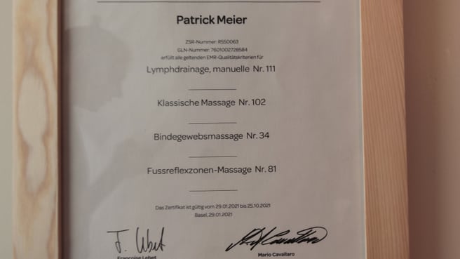 Image Massagepraxis Patrick Meier