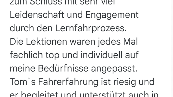 Image Fahrschule tomdrive