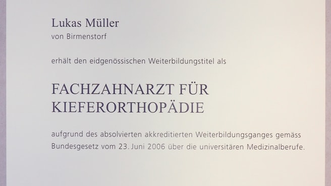 Image Müller - Kieferorthopädie