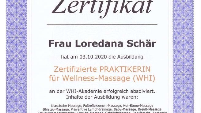 Image Prof. Massage, Fusspflege & Kosmetik L. Schär