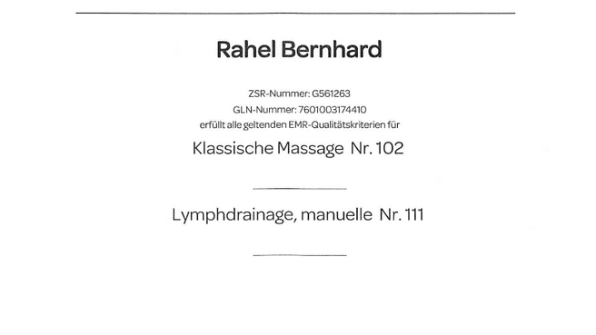 Physio Anders Inhaberin Rahel Bernhard image