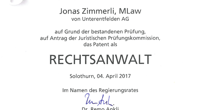 Zimmerli & Partner Rechtsanwälte GmbH image