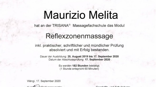 Bild MM Massagetherapie;   & Relaxmassagen;   Körpertherapien & Sporttherapien/ Fitpass Mitglied