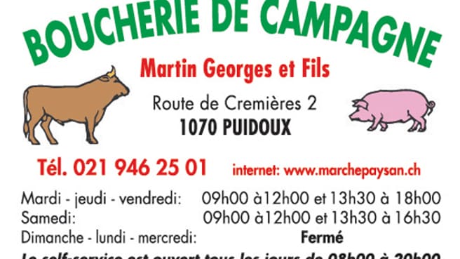 Boucherie de Campagne GEORGES MARTIN & FILS image