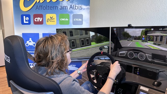 Bild Fahrschulsimulator SimDrive